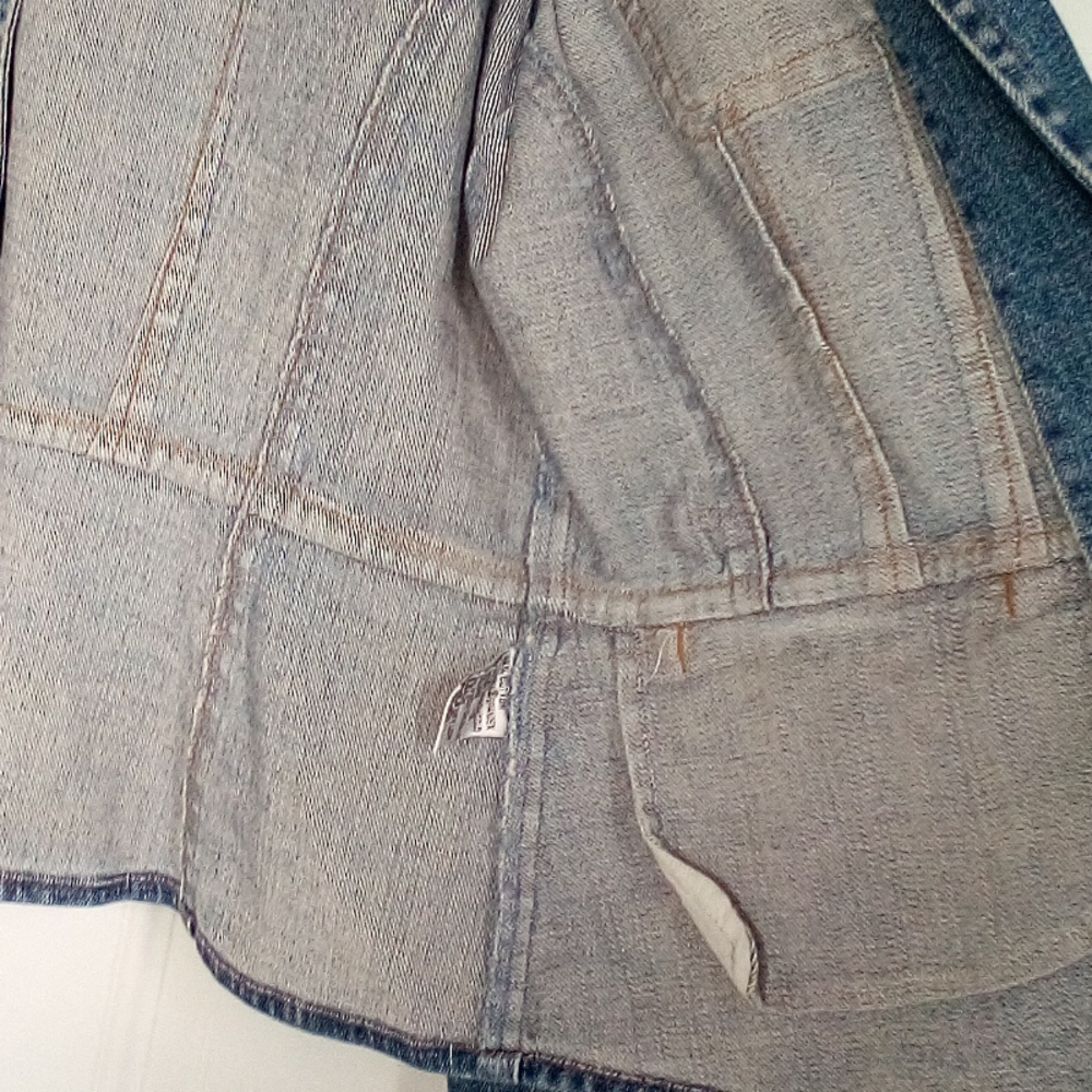 Talbots jean jacket size 12 jean jacket - Picture 8 of 13